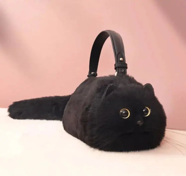 Cuddly Cat Plush Messenger