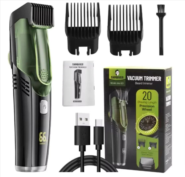 PrecisionCut Vacuum Beard Trimmer