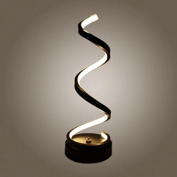 Elegant Spiral LED Task Lamp