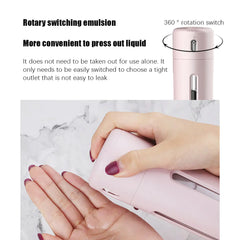 Travel Toiletry Kit with 4-in-1 Bottles and Organizer