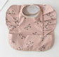 Baby Meal Pocket Waterproof Bib with Angel Wing Design