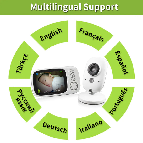 Baby Monitor and Caregiver Device for Infants