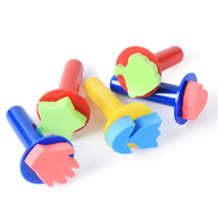 Children's Sponge Painting Brush for Art DIY Activities
