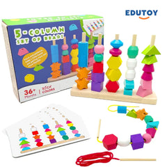 Montessori Geometric Stacker Edutoy® (One Set)