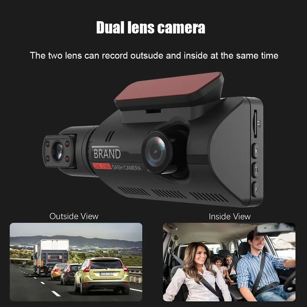 DualView 1080P Car Dash Cam