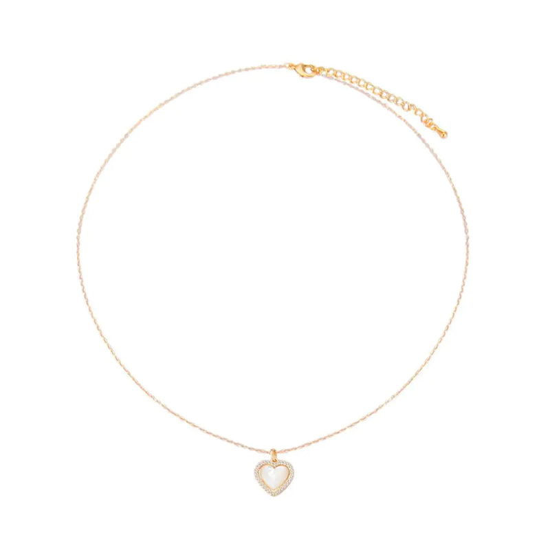Everyday Mighty Heart Necklace | 19
