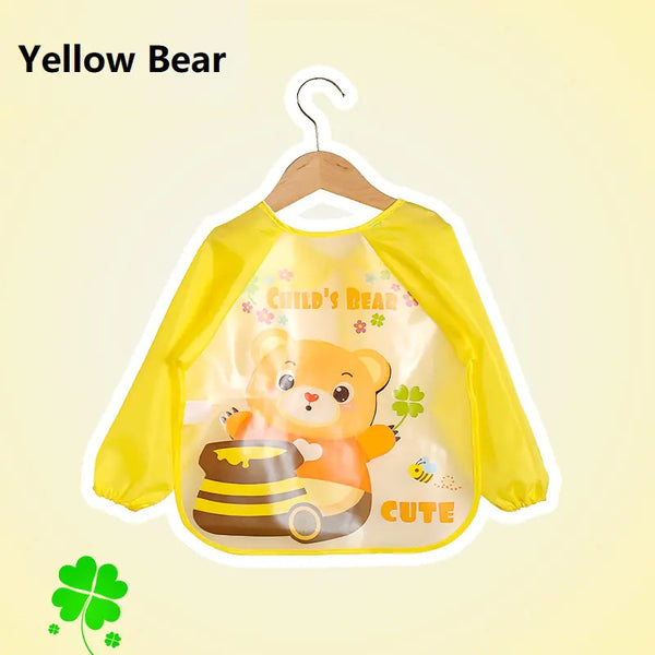 Cute Waterproof Bibs for Toddlers (Boys & Girls)