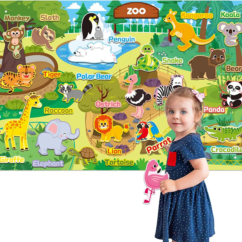 Preschool Learning Board for Kids - Educational Toy