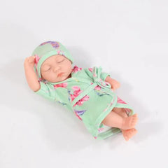 Mini Soft Silicone Baby Doll - Cute Gift for Girls