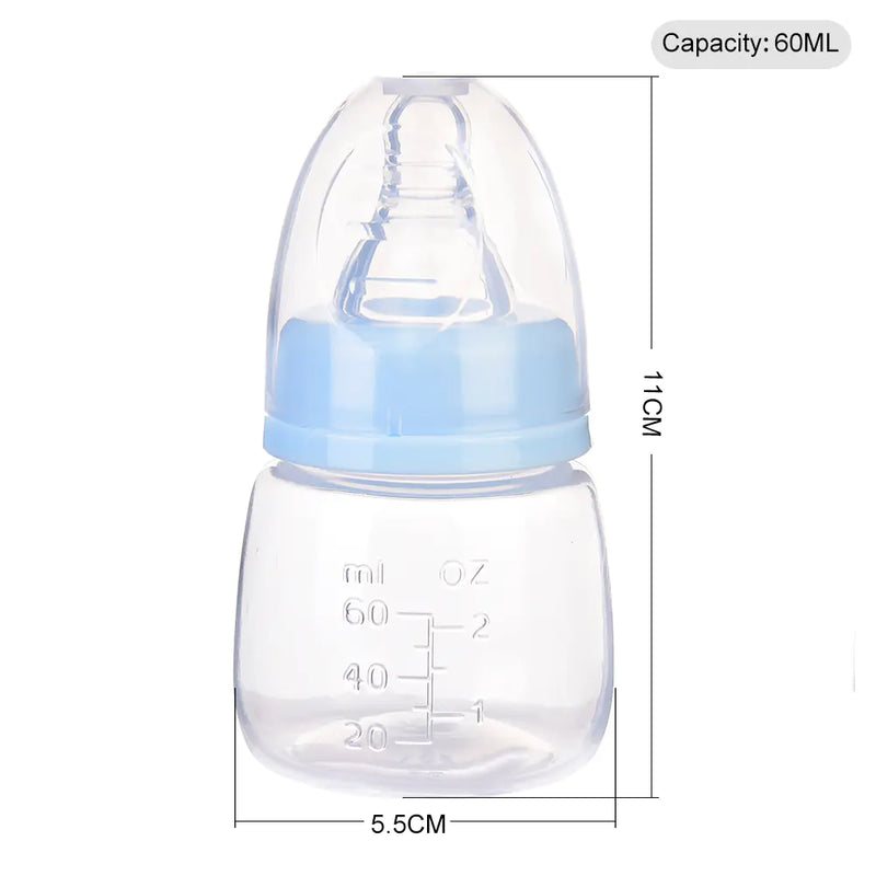 Mini Portable BPA-Free Baby Feeding Bottle 60ML