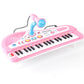37-Key Electronic Piano Toy with Microphone for Kids