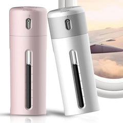 Travel Toiletry Kit with 4-in-1 Bottles and Organizer