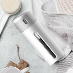 Travel Toiletry Kit with 4-in-1 Bottles and Organizer