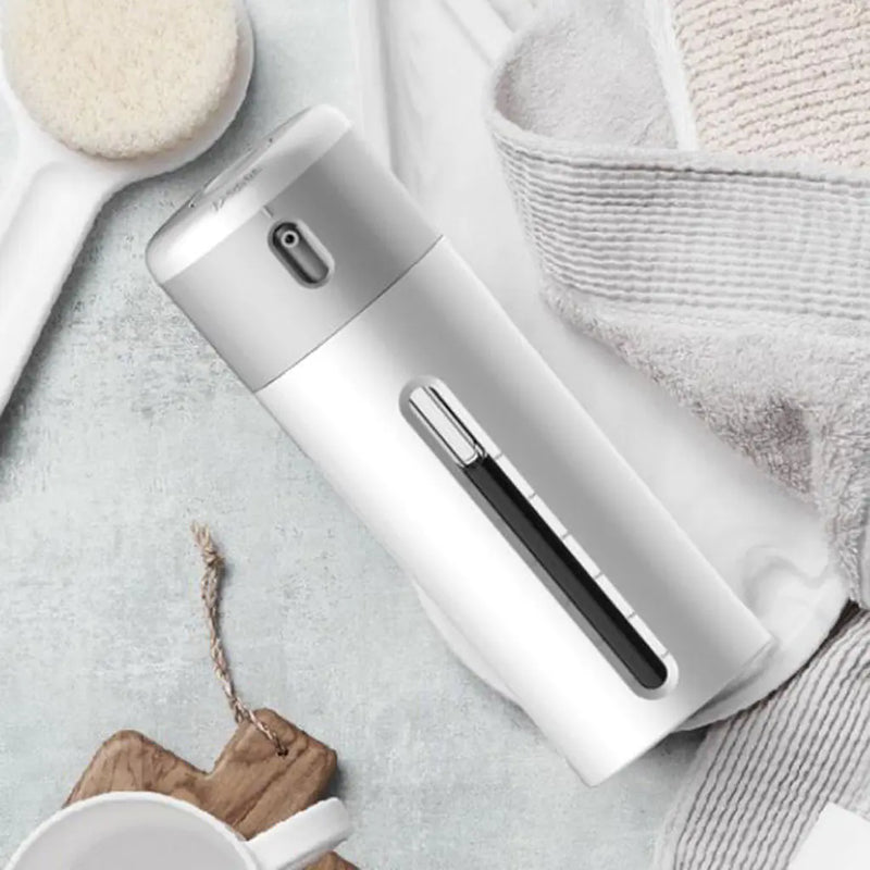 Travel Toiletry Kit with 4-in-1 Bottles and Organizer