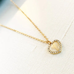 Everyday Mighty Heart Necklace | 19
