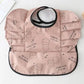 Baby Meal Pocket Waterproof Bib with Angel Wing Design
