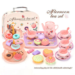 Girls Play House Simulation Dessert & Tea Toy Set
