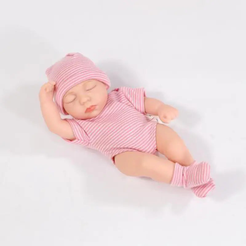 Mini Soft Silicone Baby Doll - Cute Gift for Girls