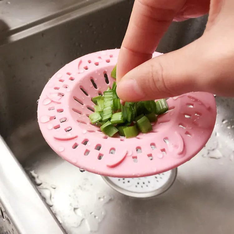 Portable Bathroom Drain with Hair Filter Cover