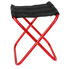 Portable Aluminum Folding Camping Stool for Outdoors