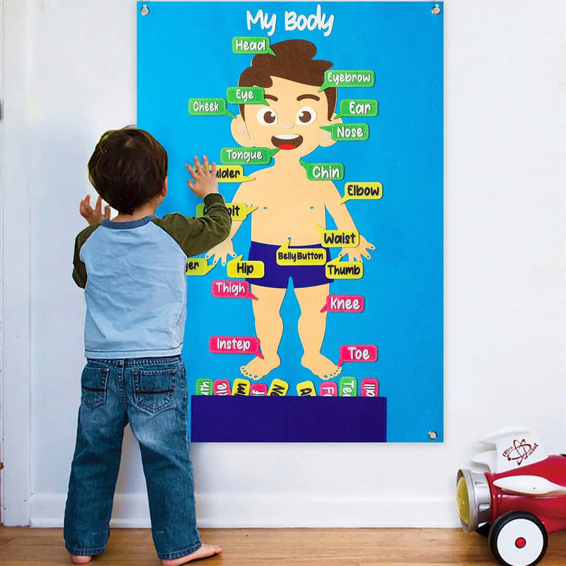 Preschool Learning Board for Kids - Educational Toy