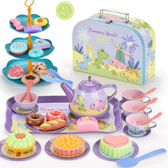 Girls Play House Simulation Dessert & Tea Toy Set