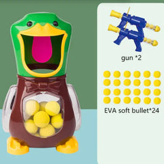 Precision Air Pump Marksmanship Game with Safe Bullet Launcher