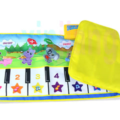 Multifunctional Music Piano Mat for Kids, Green