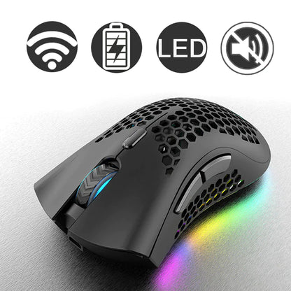 Rechargeable 7-Color LED Wireless Mouse