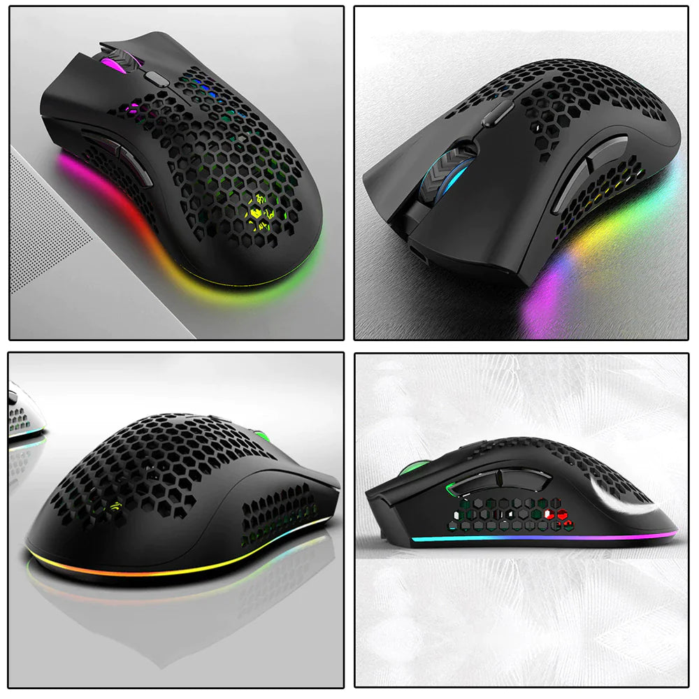 Rechargeable 7-Color LED Wireless Mouse