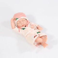 Mini Soft Silicone Baby Doll - Cute Gift for Girls