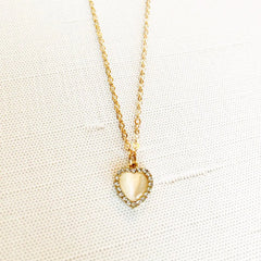 Everyday Mighty Heart Necklace | 19