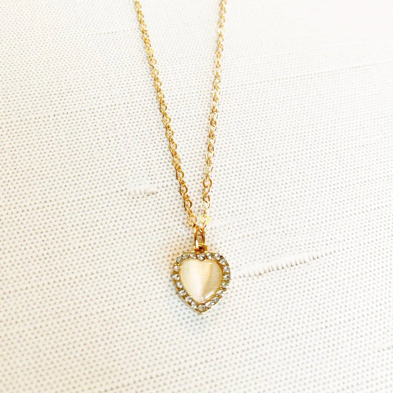 Everyday Mighty Heart Necklace | 19