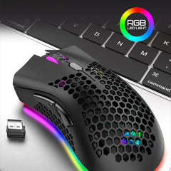 Rechargeable 7-Color LED Wireless Mouse