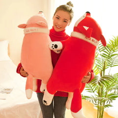 Plush Toy of Lying Fox - Soft Stuffed Animal