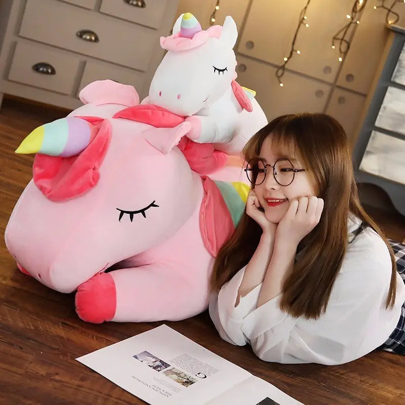 Unicorn Plush Toy Figure