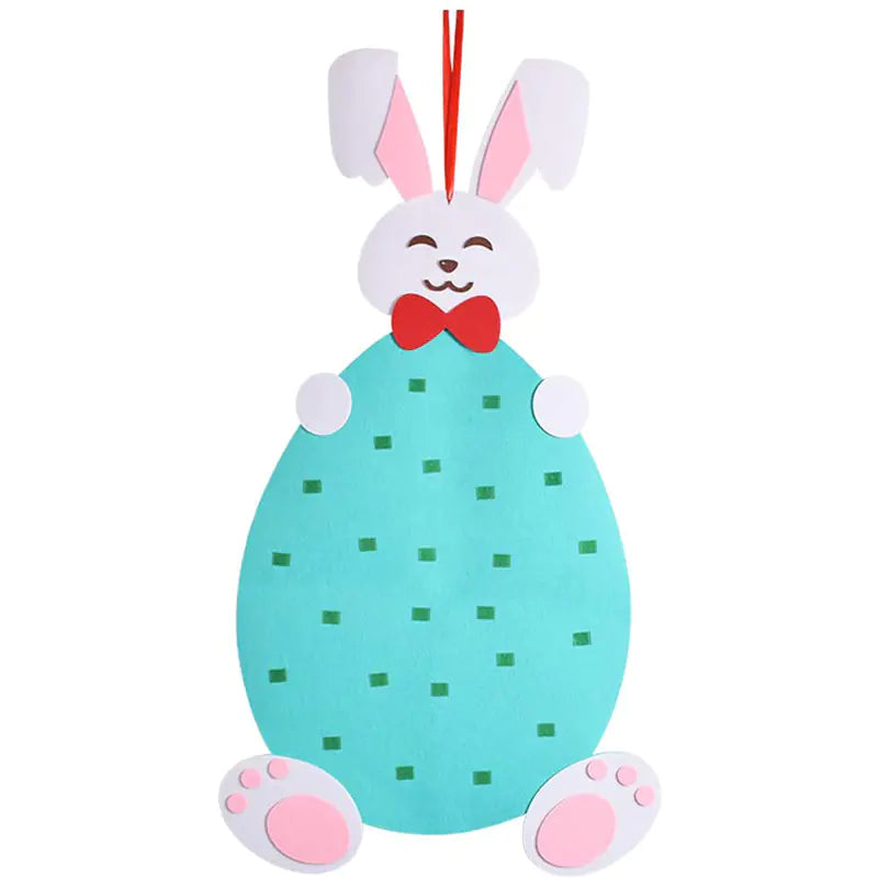 Easter DIY Felt Bunny Decoration for Kids (Cross-Border)