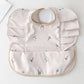 Baby Meal Pocket Waterproof Bib with Angel Wing Design