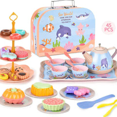 Girls Play House Simulation Dessert & Tea Toy Set